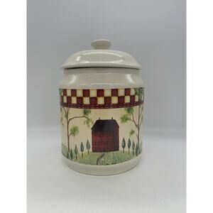 Thomson Pottery Country Home Canister 8.5” Tall